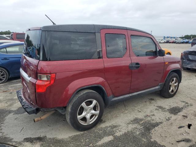 5J6YH1H34AL001906 - 2010 HONDA ELEMENT LX BURGUNDY photo 3