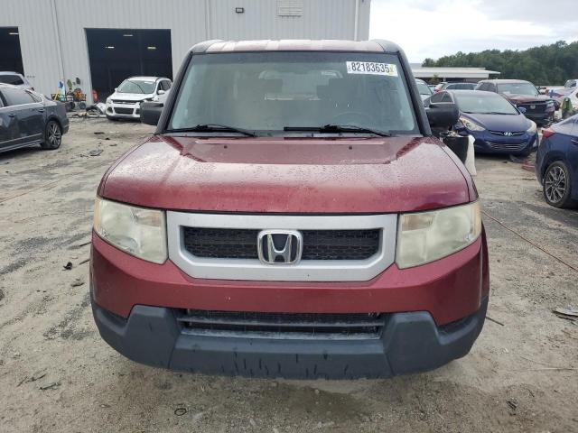 5J6YH1H34AL001906 - 2010 HONDA ELEMENT LX BURGUNDY photo 5