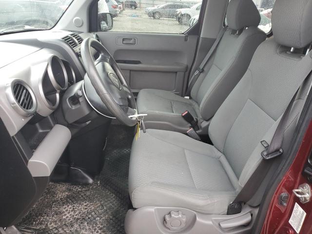 5J6YH1H34AL001906 - 2010 HONDA ELEMENT LX BURGUNDY photo 7