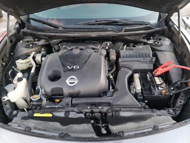 1N4AA5AP1EC445854 - 2014 NISSAN MAXIMA S GRAY photo 11