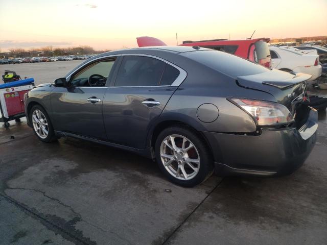 1N4AA5AP1EC445854 - 2014 NISSAN MAXIMA S GRAY photo 2