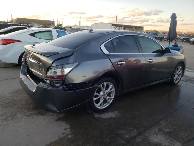 1N4AA5AP1EC445854 - 2014 NISSAN MAXIMA S GRAY photo 3