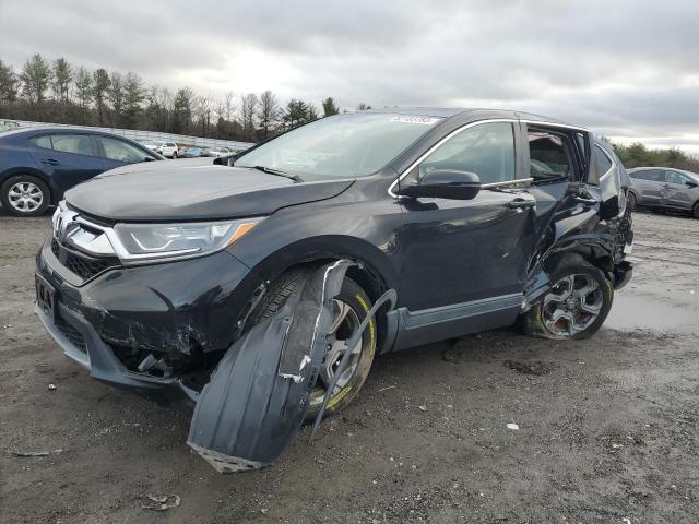 2HKRW2H56JH637643 - 2018 HONDA CR-V EX BLACK photo 1