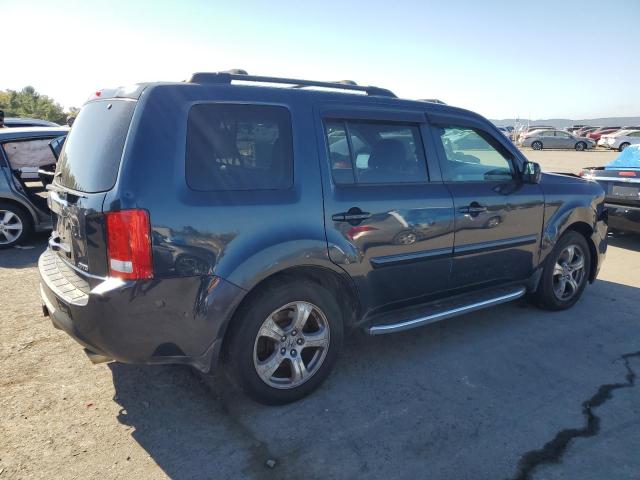 5FNYF4H59CB025008 - 2012 HONDA PILOT EXL BLUE photo 3