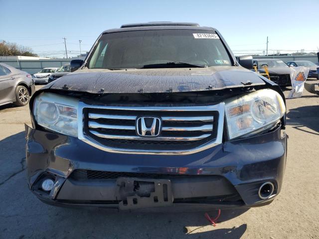 5FNYF4H59CB025008 - 2012 HONDA PILOT EXL BLUE photo 5