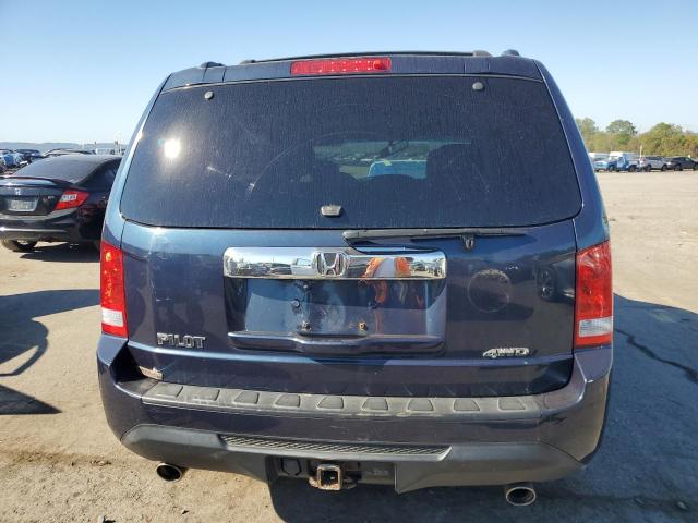 5FNYF4H59CB025008 - 2012 HONDA PILOT EXL BLUE photo 6