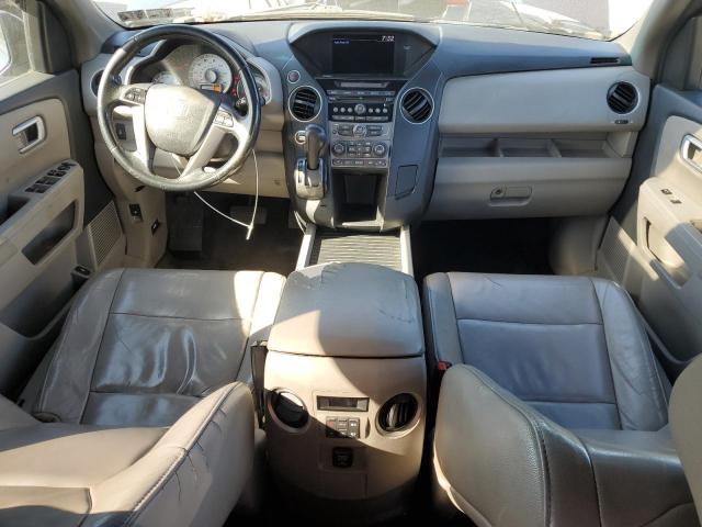 5FNYF4H59CB025008 - 2012 HONDA PILOT EXL BLUE photo 8