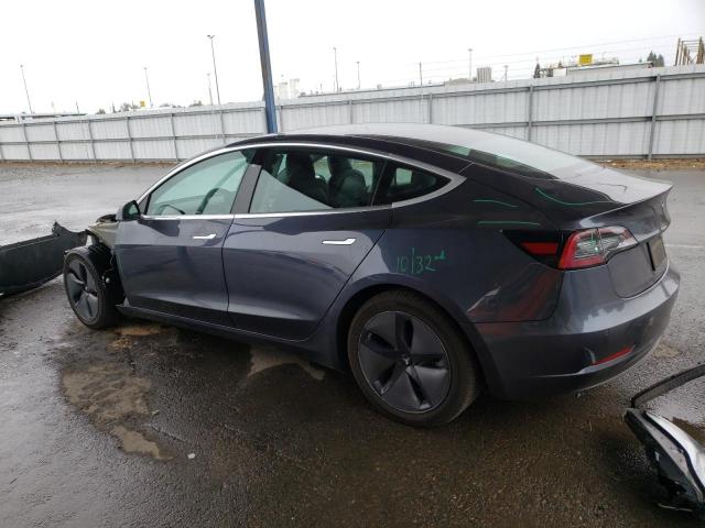 5YJ3E1EB5LF664136 - 2020 TESLA MODEL 3 GRAY photo 2