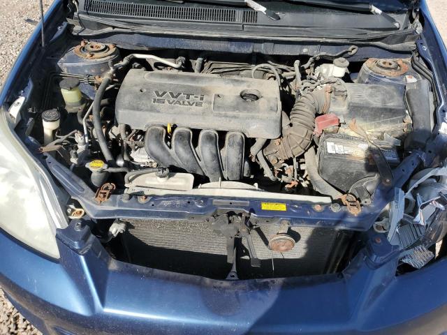 2T1KR30E58C686310 - 2008 TOYOTA COROLLA MA XR BLUE photo 11