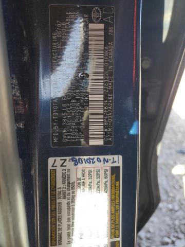 2T1KR30E58C686310 - 2008 TOYOTA COROLLA MA XR BLUE photo 12