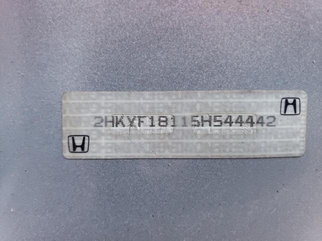 2HKYF18115H544442 - 2005 HONDA PILOT LX SILVER photo 13