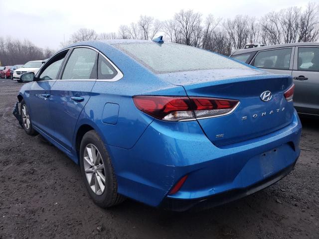 5NPE24AF6JH657903 - 2018 HYUNDAI SONATA SE BLUE photo 2