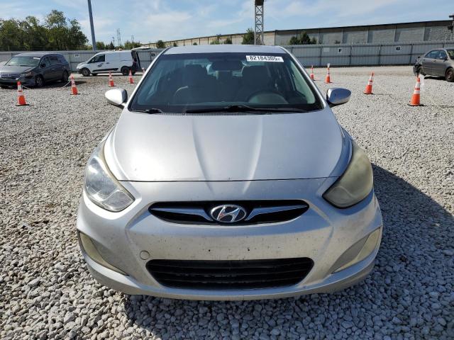KMHCU4AE0CU126290 - 2012 HYUNDAI ACCENT GLS ვერცხლისფერი ფოტო 5