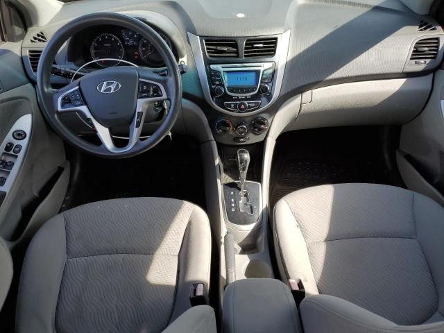 KMHCU4AE0CU126290 - 2012 HYUNDAI ACCENT GLS ვერცხლისფერი ფოტო 8