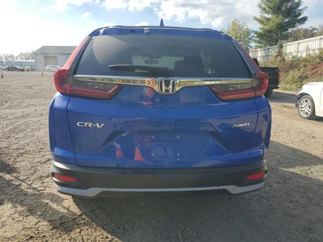 7FARW2H53ME016674 - 2021 HONDA CR-V EX BLUE photo 6
