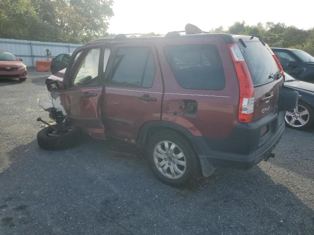 SHSRD78825U339827 - 2005 HONDA CR-V EX RED photo 2