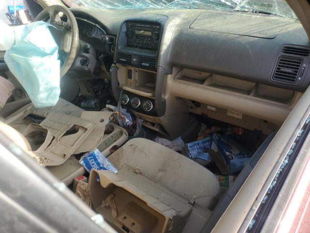 SHSRD78825U339827 - 2005 HONDA CR-V EX RED photo 8