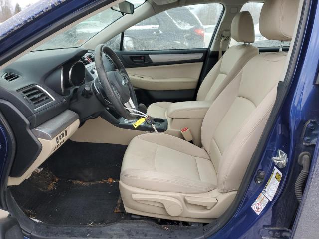 4S3BNAA6XF3010853 - 2015 SUBARU LEGACY 2.5I BLUE photo 7