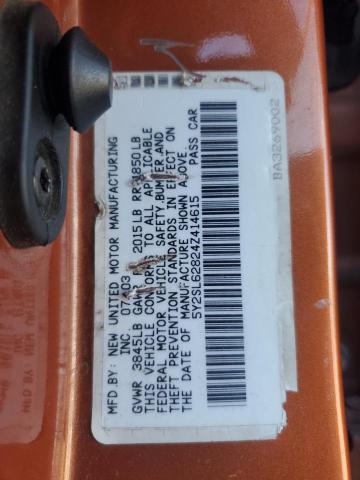5Y2SL62824Z414615 - 2004 PONTIAC VIBE Orange Foto 13