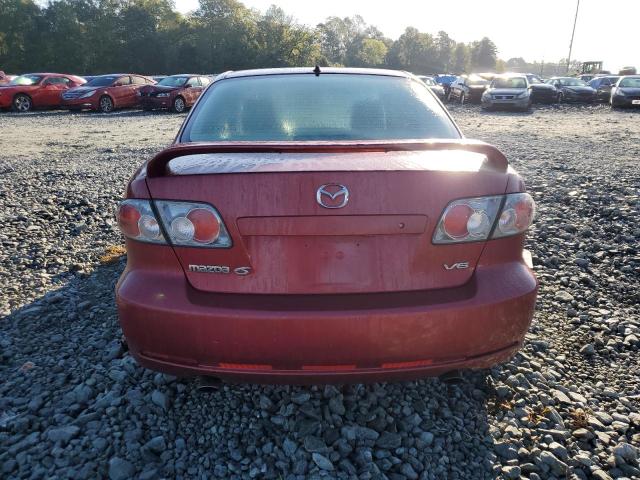 1YVHP80D765M49830 - 2006 MAZDA 6 S 红色 照片 6