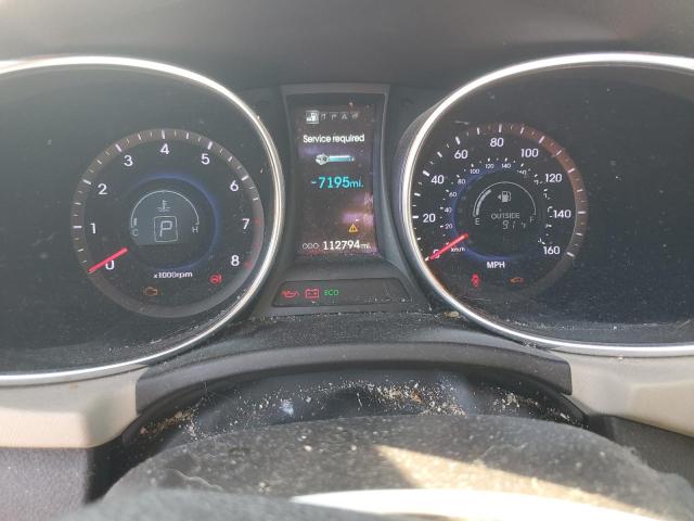 5XYZU3LB9EG187007 - 2014 HYUNDAI SANTA FE S MAROON photo 9