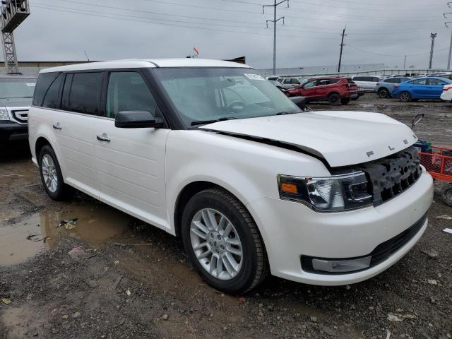 2FMGK5C89KBA03449 - 2019 FORD FLEX SEL WHITE photo 4