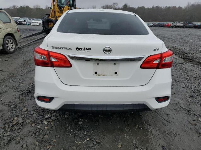 3N1AB7AP7GL684368 - 2016 NISSAN SENTRA S WHITE photo 6