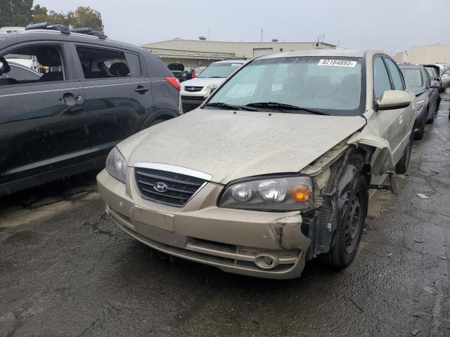 KMHDN46D95U172253 - 2005 HYUNDAI ELANTRA GLS GOLD photo 1