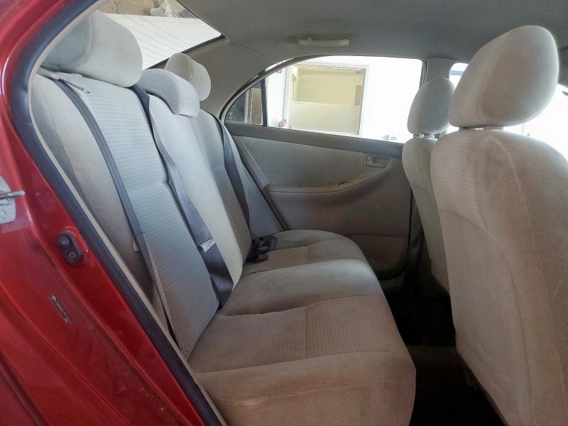 JTDBR32E270112110 - 2007 TOYOTA COROLLA CE BURGUNDY photo 10