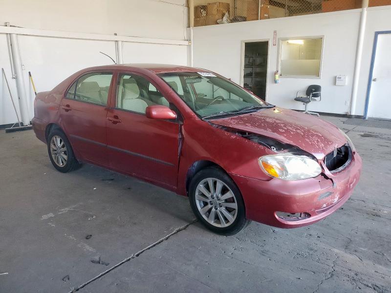 JTDBR32E270112110 - 2007 TOYOTA COROLLA CE BURGUNDY photo 4