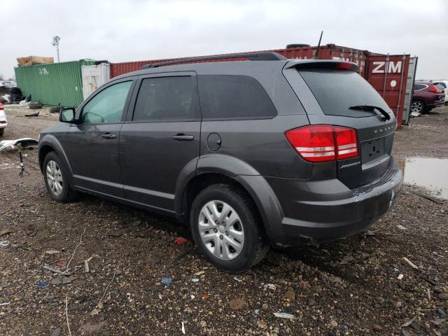 3C4PDCAB6JT529428 - 2018 DODGE JOURNEY SE GRAY photo 2