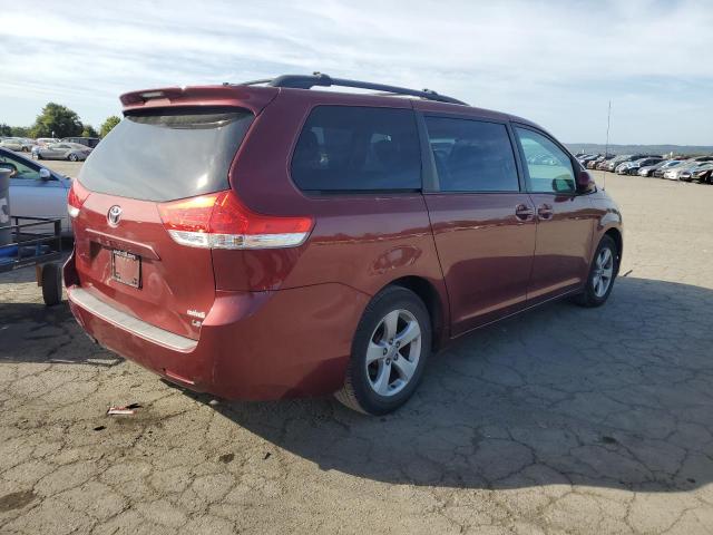 5TDKK3DCXCS278253 - 2012 TOYOTA SIENNA LE BURGUNDY photo 3