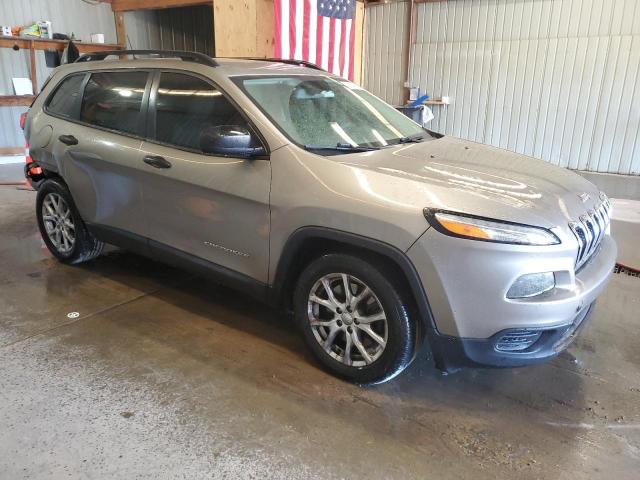 1C4PJLAB3GW312057 - 2016 JEEP CHEROKEE SPORT GOLD photo 4