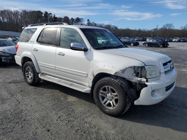 5TDBT48AX7S287293 - 2007 TOYOTA SEQUOIA LIMITED WHITE photo 4