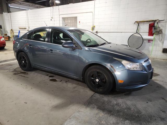 1G1PF5SC5C7206887 - 2012 CHEVROLET CRUZE LT BLUE photo 4