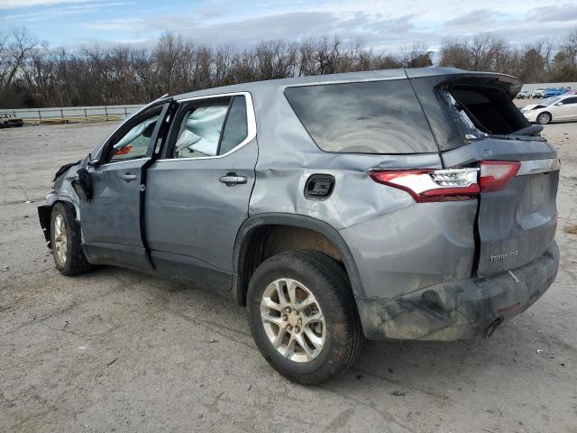 1GNERFKW4LJ239508 - 2020 CHEVROLET TRAVERSE LS GRAY photo 2