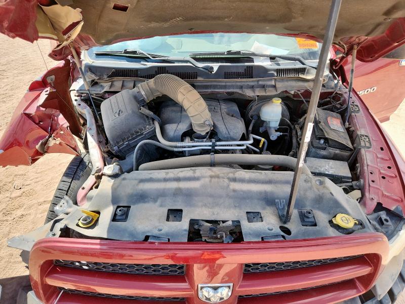 1C6RD7FT1CS304346 - 2012 DODGE RAM 1500 ST MAROON photo 11