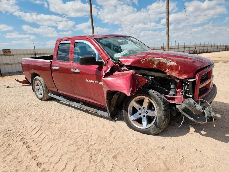1C6RD7FT1CS304346 - 2012 DODGE RAM 1500 ST MAROON photo 4