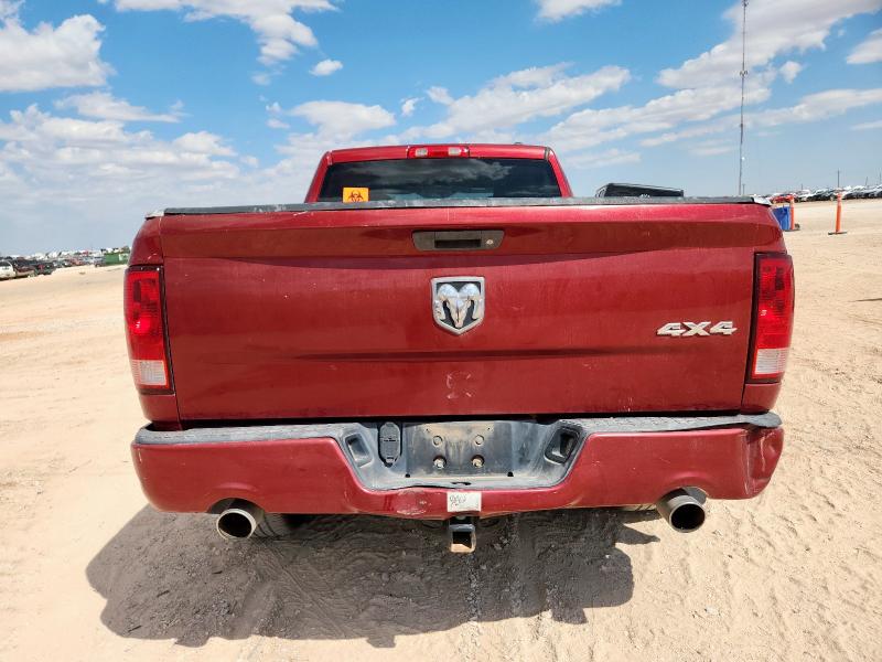 1C6RD7FT1CS304346 - 2012 DODGE RAM 1500 ST MAROON photo 6