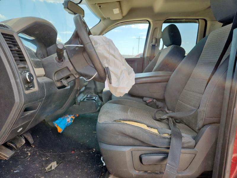 1C6RD7FT1CS304346 - 2012 DODGE RAM 1500 ST MAROON photo 7