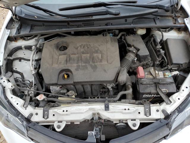 2T1BURHEXKC168271 - 2019 TOYOTA COROLLA L WHITE photo 11