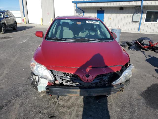 2T1BU4EE6BC560865 - 2011 TOYOTA COROLLA BASE RED photo 5