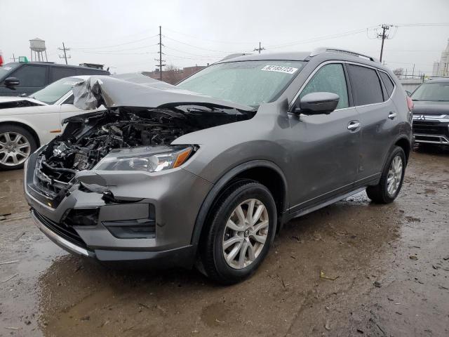 KNMAT2MV9JP541974 - 2018 NISSAN ROGUE S GRAY photo 1