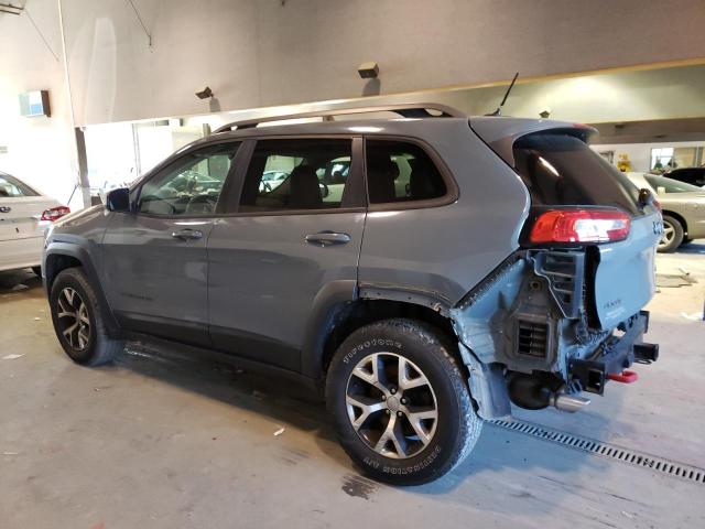 1C4PJMBS8EW240807 - 2014 JEEP CHEROKEE TRAILHAWK GRAY photo 2