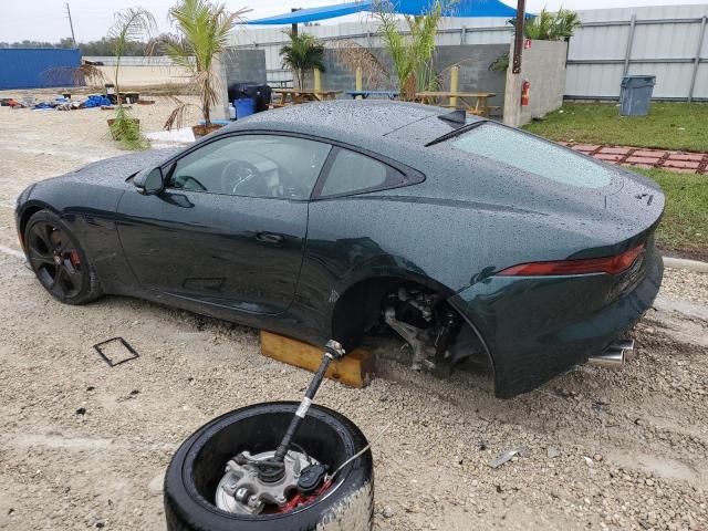 SAJDD1EE6NCK79140 - 2022 JAGUAR F-TYPE GREEN photo 2