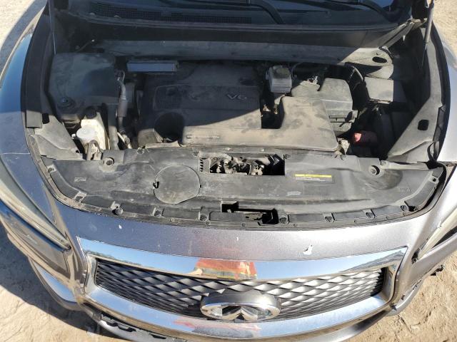 5N1AL0MM8GC515907 - 2016 INFINITI QX60 ნაცრისფერი ფოტო 12