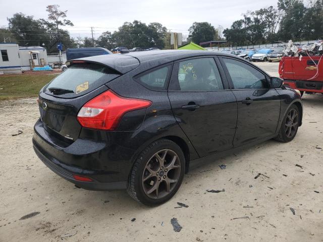 1FADP3K2XDL345401 - 2013 FORD FOCUS SE BLACK photo 3