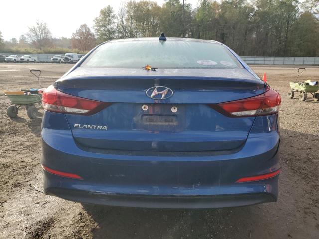 5NPD84LFXHH186789 - 2017 HYUNDAI ELANTRA SE BLUE photo 6