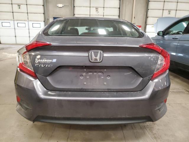 19XFC2F5XHE077493 - 2017 HONDA CIVIC LX GRAY photo 6