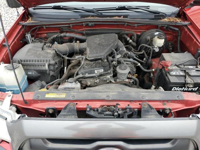 5TFTX4CN4FX058152 - 2015 TOYOTA TACOMA ACCESS CAB RED photo 11